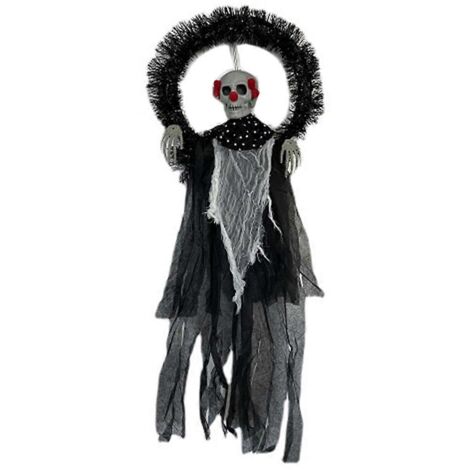 Décorations suspendues extérieures pour fête d'Halloween et ornements effrayants pour maison hantée (1/5)