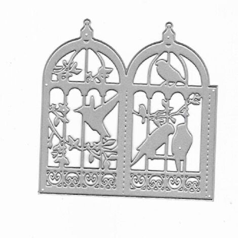 Pochoirs en métal à découper oiseaux, gabarits et moules pour la maison, l'école et le bricolage (1/5)
