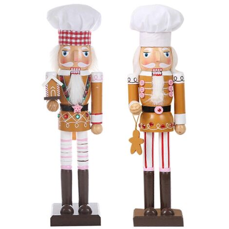 Casse-noisette de Noël en bois « Cuisine magique » de Hollywood, porte-bonheur (1/5)