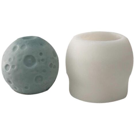 Moules en silicone réutilisables pour loisirs créatifs, moules en résine époxy pour la fabrication de bougies, moule cylindrique (1/5)