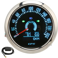 Compteur GPS 85mm 7 Couleurs Rétroéclairé Réglable pour Voiture Camping-Car Bateau