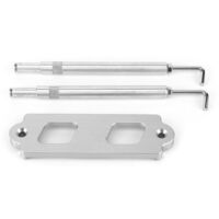 Kit de fixation de batterie pour Honda Civic/CRX - Argent