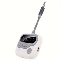 Adaptateur audio Bluetooth pour téléviseur, émetteur-récepteur sans fil pour casque, compatible avion et fonction double.