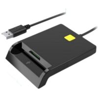 Lecteur de cartes à puce USB 2.0 pour cartes SIM et bancaires