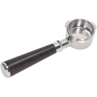Portafiltre Nu 54mm en Acier Inoxydable pour Breville Série 8 870 880, Style Universel A en Palissandre