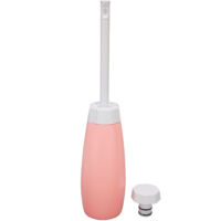 Bidet portable 400ml rose avec sac de rangement - Hygiène intime, soins post-accouchement et voyages