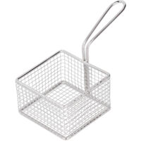 Panier Friteuse Inox pour Frites, Passoire et Filtre à Aliments, Ustensiles de Cuisine