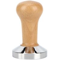 Tampon à Café 58mm, Presse Café Manuelle, Base Filetée 58mm Accessoire Machine à Café Bois