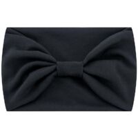bandeau Noir Large Lastique Doux Pour Femme, Bandeau D'exercice De Yoga, Bandeau Pour Femme