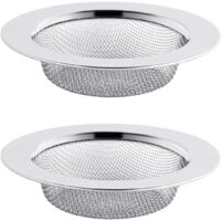 2pcs Stainless Steel Sink Strainer, 11.5cm Drain Strainer, Sink Strainer, Sink Strainer, Kitchen Sink Strainer