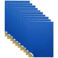 Papier autocollant A4 - Étiquettes autocollantes A4 8,27 x 11,69 pouces Bleu foncé
