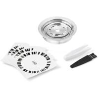 Adaptateur pour capsules de café pour machines Vertuo, acier inoxydable --