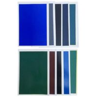10 feuilles de papier de marquage pour gravure laser, papier de couleur, papier de marquage laser --