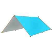 Bâche de camping imperméable, tente, auvent touristique, abri solaire C--