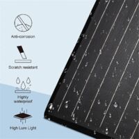 Chargeur d'entretien solaire pour batterie de voiture -