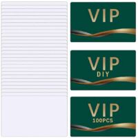 100 cartes de visite vierges pour sublimation --