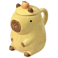 Mug mignon dauphin d'eau, motif dessin animé en céramique, tasse à café A--