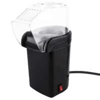 Machine à pop-corn petite et compacte pour la cuisine, mini machine à pop-corn avec prise européenne.