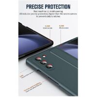 Étui pliable pour Galaxy Z Fold 5 avec porte-stylet, noir--
