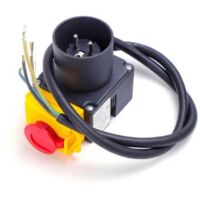Bouton-poussoir solénoïde KOA7 250V 16A pour machine à fendre le bois