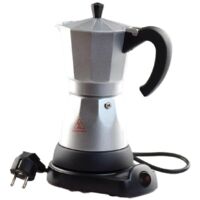 Cafetière électrique expresso 6 tasses, prise européenne