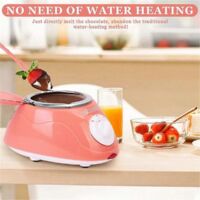 Coffret cadeau de fondue à chocolat électrique avec prise UE B--