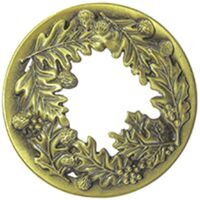 Couvercle pour bougie parfumée, cadeau pour femme, 7,8 cm, bronze