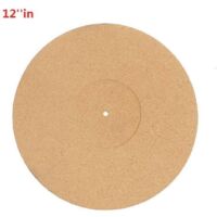 Tapis de lecture antistatique en liège de 3 mm pour phonographe