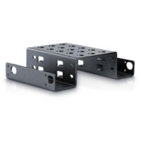 Kit de montage pour support de disque dur SATA 2,5" à 2 baies (compatible avec les disques durs et SSD 5,25")