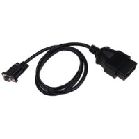 Câble adaptateur universel OBD2 16 broches vers DB9 RS232 pour interface de diagnostic automobile