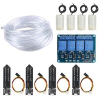Kit d'irrigation goutte à goutte automatique à monter soi-même pour terrasse, pelouse et potager