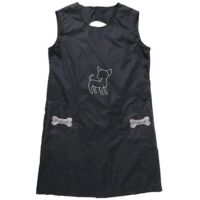 Tablier de toilettage imperméable en nylon pour animaux de compagnie, vêtements de travail, blouse de bain pour toiletteur de chiens et chats