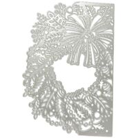 Pochoir en métal Feux d'artifice - Modèle pour scrapbooking, carte et album photo - Gabarit