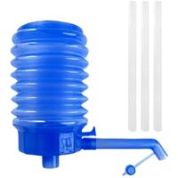 Distributeur d'eau potable en bouteille de 5 gallons avec pompe manuelle et tube amovible