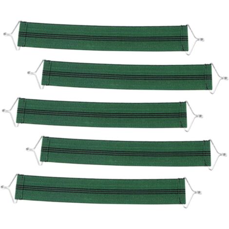 Lot de 5 sangles élastiques de remplacement pour fauteuil inclinable – Sangles anti-fissures – Fixation facile – Pour fauteuils inclinables