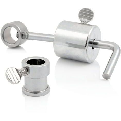 Bbq-Toro – Poids d'équilibre pour brochette de barbecue 185 gr – Acier inoxydable – Rotation régulière pour cuisson homogène – Convient jusqu'à Ø 14 mm (1/4)