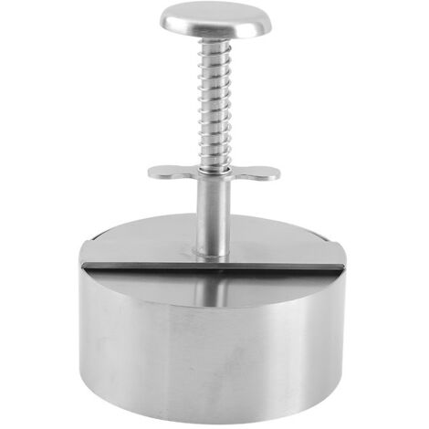Lntyq 304 Acier Inoxydable Presse à Hamburge, Ajustable Steak Haché Presse à Burger, Antiadhésive Moule Steak Haché pour Fête, Barbecue (1/5)