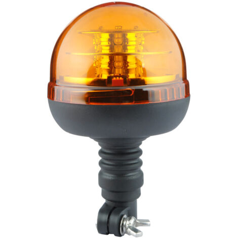 Maxter – Gyrophare multifonctions LED à tige flexible – 12-24V – IP56 – Conforme norme ECE R65 – Pour véhicules de secours et utilitaires