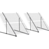 Eco-Worthy – Support de panneau solaire 114 cm – Angle réglable 0° à 60° – Pour panneaux 100 à 400 W – Montage facile sur toit, bateau, camping-car