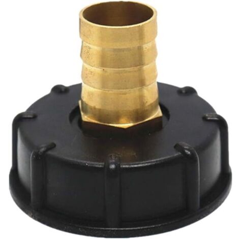 Mamelon Raccord Rapide Pour Cuve 1000 L, Multitanks Raccord, Laiton Connecteur De Tuyau, Adaptateur De Réservoir IBC (20mm) (1/5)