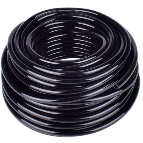 Conduites d'eau d'arrosage automatique 4mm/7mm Irrigation Système Micro Tuyau pour Fleurs, Plantes, Bonsaï, Jardin et Terrasse, 20m (1/4)