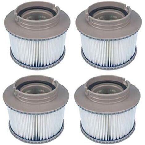 Lot de 4 filtres de rechange pour MSPA FD2089 pour pompes à cartouche pour tous les spas actuels MSPA (1/5)