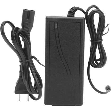 100-240V US Plug 42V 2A Chargeur de batterie au lithium Chargeur de Batterie Adaptateur Secteur pour Trottinette électrique équilibrage Vélo, Universelle électrique Scooter