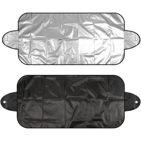 2PCS de Protection Solaire et de Glace Tout-Temps pour Pare-Brise. Accessoire de Chasse-Neige pour la Neige, Protège Pare-Brise pour Toutes Les Saisons. 150 70CM (1/5)