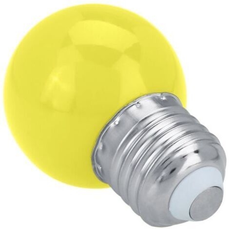 Ampoule LED ronde E27 3W, pour la maison, le bar, les fêtes et les décorations de Noël (jaune) (1/5)