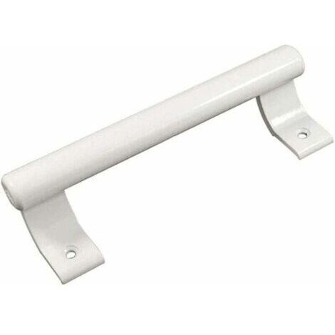 Blanc - Poignée de porte coulissante en aluminium 200mm Poignée de porte en verre pour balcon Poignée de porte pour meuble de salle de bain Poignée en métal moderne (1 pièce) (1/5)