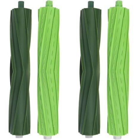 Lot de 2 brosses à rouleaux, accessoires de rechange pour iRobot E I & J Series E5 E6 i7 i7+ i6 i6+ i3 i3+ i4 i4+ i8 i8 Plus j7 j7+ (1/5)