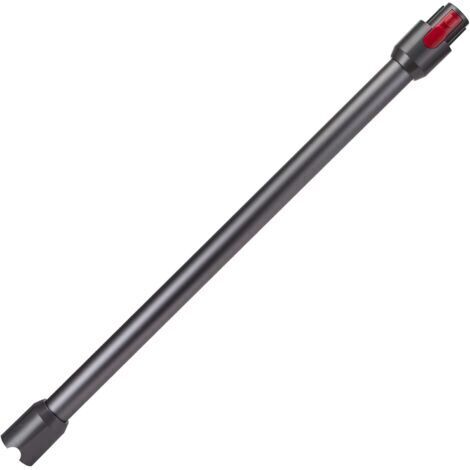 Lot de 1 tube Extension compatible pour Dyson V7 V8 V10 V11 V15, Tube Rallonge Accessoire Dégagement Rapide Baguette Extensible 72cm (Gris) (1/5)