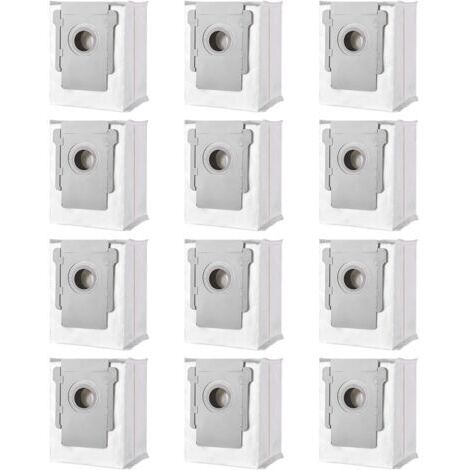 Lot de 12 sacs de rechange compatibles pour iRobot i7 i7+ / i7 Plus E5 E6 E7 S9, accessoires de nettoyage sous vide pour Roomba i7, pour aspirateur de base propre H95 (1/5)