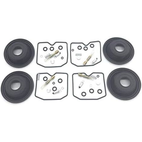 Kit de réparation de carburateur 4 pièces avec diaphragme compatible avec Bandit Gsf 600 S 96-03 (1/5)